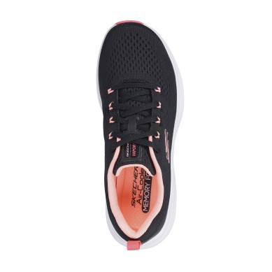 SKECHERS MUJER VAPOR FOAM FRESH TREND 150024/BKPK NEGRA