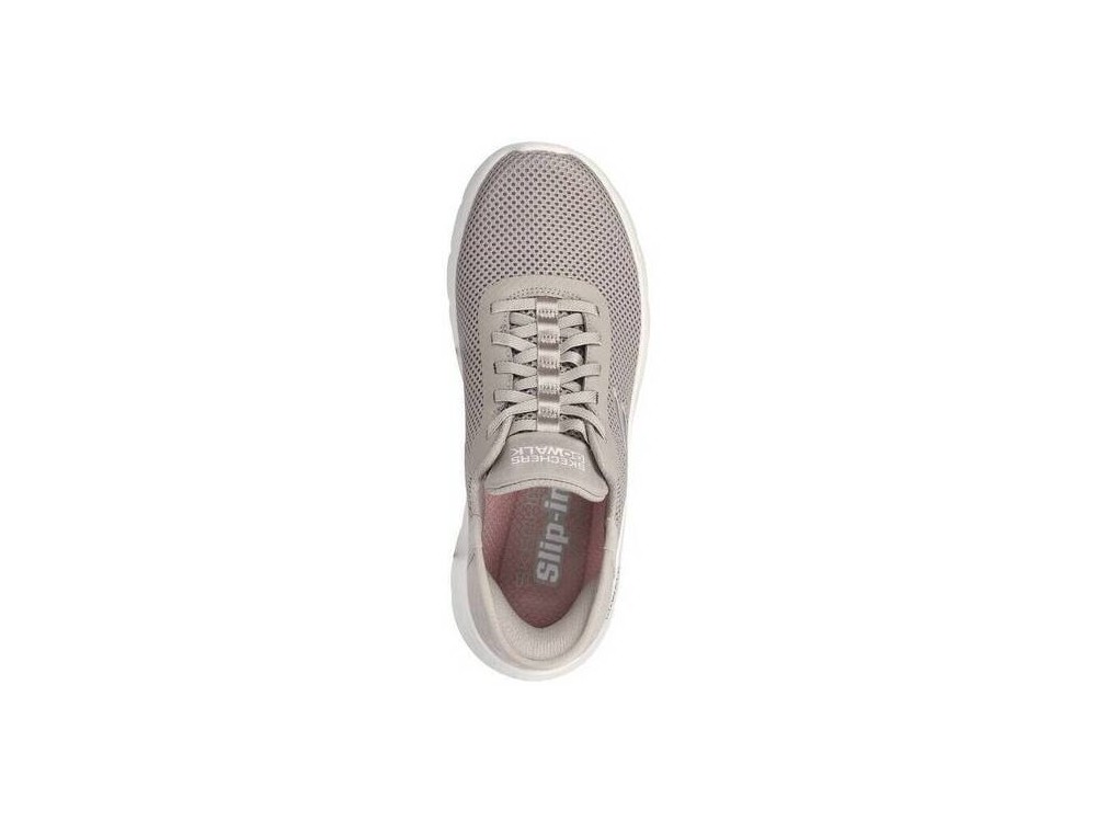 Skechers Slip-Ins Go Walk Flex Homme Baskets Mode Marron - 45