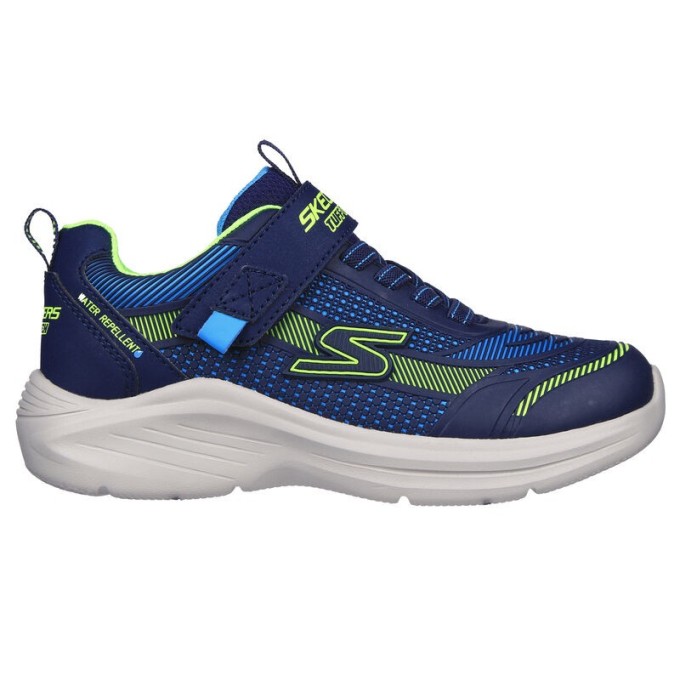 SKECHERS HYPER BLIZ HYDRO TRONIX NIÑO 403861L/NVBL AZUL Y VERDE