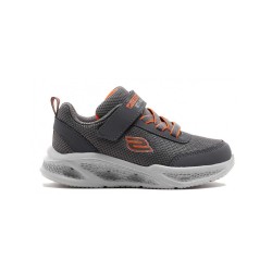 ZAPATILLA SKECHERS BEBE LUZ  GRIS 401675N CCOR