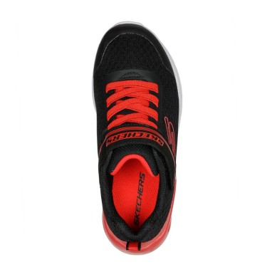 ZAPATILLAS SKECHERS MICROSPEC MAX NIÑO 403773L BKRD