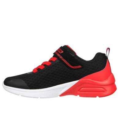 ZAPATILLAS SKECHERS MICROSPEC MAX NIÑO 403773L BKRD