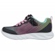 ZAPATILLA SKECHERS  LUCES NIÑA 303700L BKMT NEGRAS ROSA