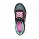 ZAPATILLA SKECHERS  LUCES NIÑA 303700L BKMT NEGRAS ROSA