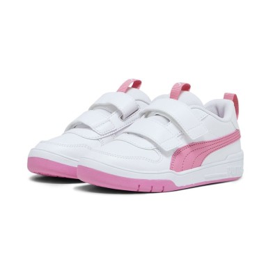 ZAPATILLA PUMA NIÑA 380740 17 BLANCA Y ROSA