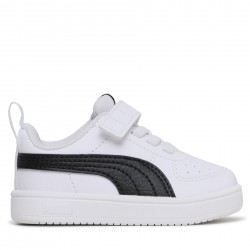 ZAPATILLA PUMA RICKIE AC BEBE 384314 03 BLANCA NEGRA