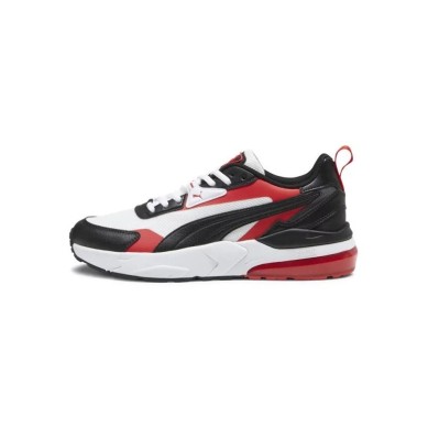 ZAPATILLA PUMA HOMBRE NEGRA  ROJA VIS2K 392469 02