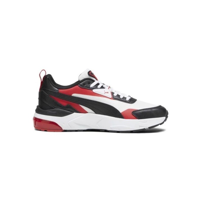 ZAPATILLA PUMA HOMBRE NEGRA  ROJA VIS2K 392469 02