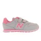 NEW BALANCE ZAPATILLA NIÑA PV500BS1 GRIS Y ROSA