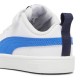 ZAPATILLA PUMA RICKIE AC BEBE 384314 24 BLANCA Y AZUL