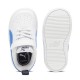 ZAPATILLA PUMA RICKIE AC BEBE 384314 24 BLANCA Y AZUL