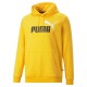 PUMA SUDADERA ESS+ 2 COL BIG LOGO HOMBRE 586764 55 AMARILLA