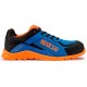 Sparco Zapatos de seguridad ligeros modernos unisex Practice S1P Niki  Azul/Naranja Talla de la UE 44, hombres10 D(M) US=44eu