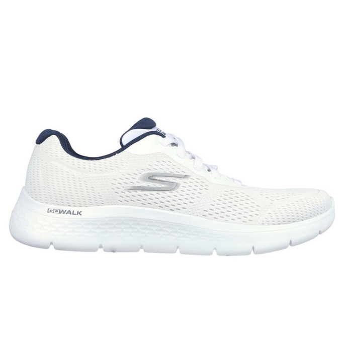 SKECHERS GO WALK FLEX REMARK HOMBRE 216486/WNV BLANCA