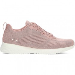 ZAPATILLAS SKECHERS MUJER BOBS SPORT SQUAD  TOUGH TALK 32504/BLSH ROSA