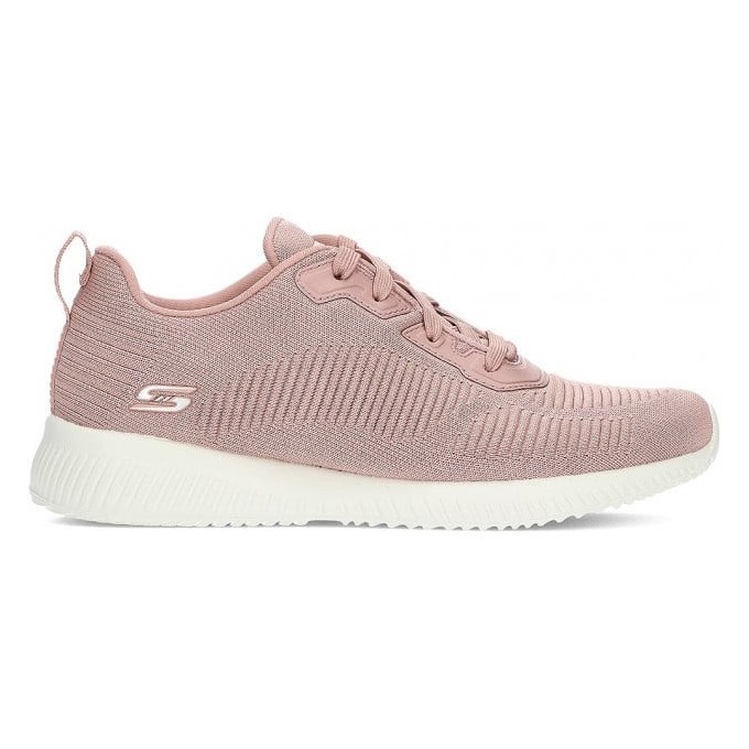 ZAPATILLAS SKECHERS MUJER BOBS SPORT SQUAD  TOUGH TALK 32504/BLSH ROSA