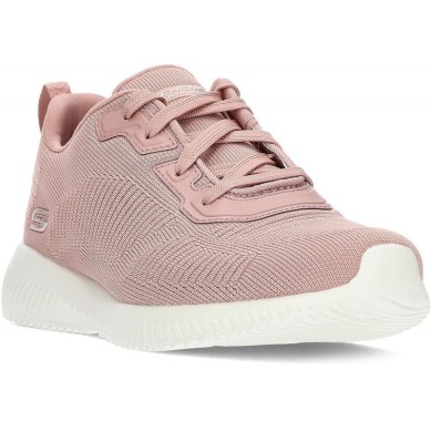 ZAPATILLAS SKECHERS MUJER BOBS SPORT SQUAD  TOUGH TALK 32504/BLSH ROSA