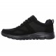 ZAPATILLA SKECHERS BURNS AGOURA HOMBRE 52635/BBK NEGRA