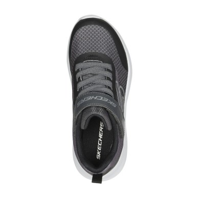 ZAPATILLAS SKECHERS FAST-SOLAR SQUAD NIÑO 403879L/CCBK NEGRA Y GRIS