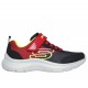 ZAPATILLAS SKECHERS FAST-SOLAR SQUAD NIÑO 403879L/RDBK NEGRA Y ROJA