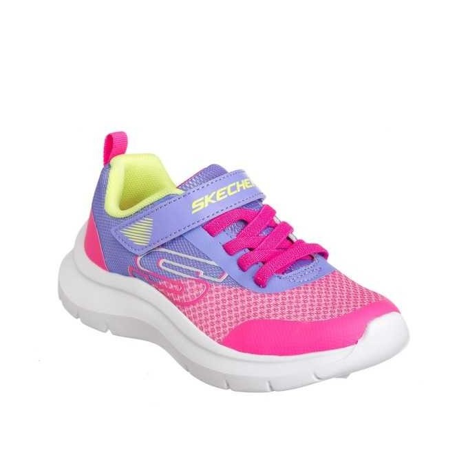 ZAPATILLAS SKECHERS FATS TRENDING NIÑA  303534/PRPK ROSA Y MORADO