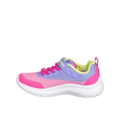 ZAPATILLAS SKECHERS FATS TRENDING NIÑA  303534/PRPK ROSA Y MORADO