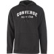 CONVERSE ALL STAR SUDADERA HOMBRE 10025411-A01 NEGRA