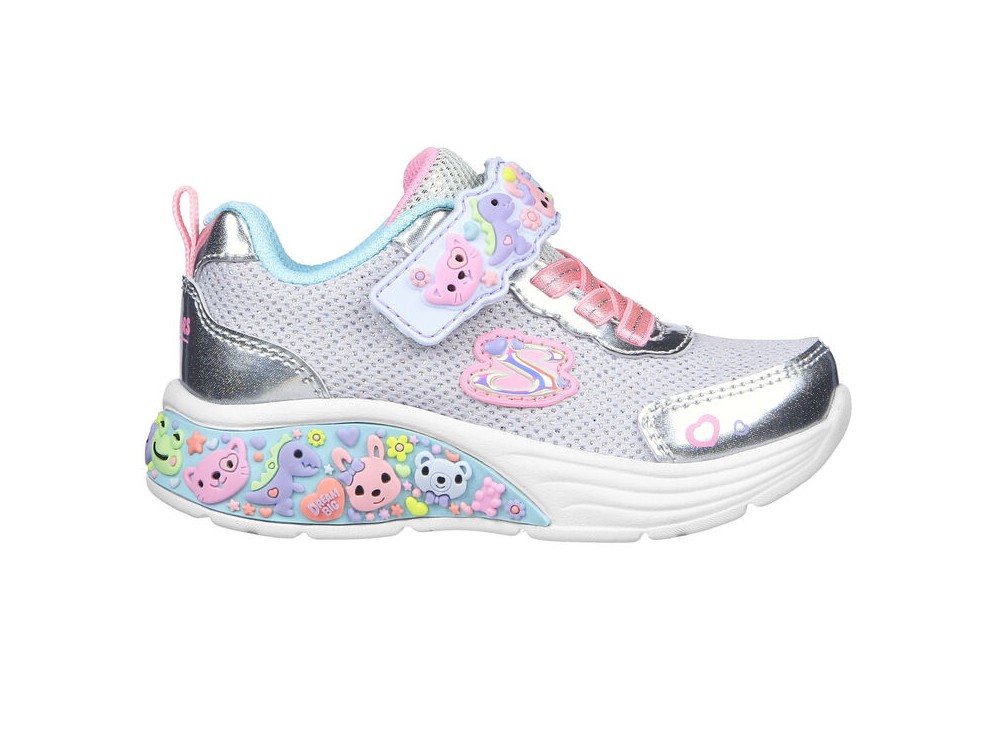 Zapatos deportivos skechers clearance para niña xl
