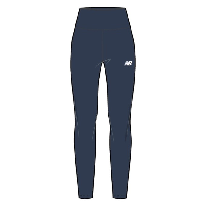 LEGGINGS MUJER AZUL MARINO TIRO ALTO  NEW BALANCE WP41501_NNY