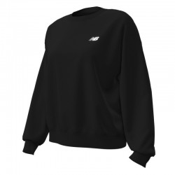 SUDADERA NEW BALANCE MUJER  NEGRA WT41508BK