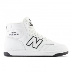 ZAPATILLA BOTA ALTA NEW BALANCE HOMBRE - MUJER BLANCA BB480COA