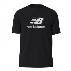 CAMISETA NEW BALANCE HOMBRE MANGA CORTA NEGRA MT41502BK