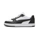 PUMA CAVEN 2.0 LUX PIEL HOMBRE  BLANCA Y NEGRA  395016 04