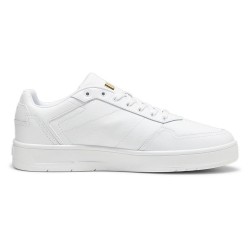 ZAPATILLA PUMA HOMBRE COURT CLASSIC PLUS 395019 01  BLANCAS