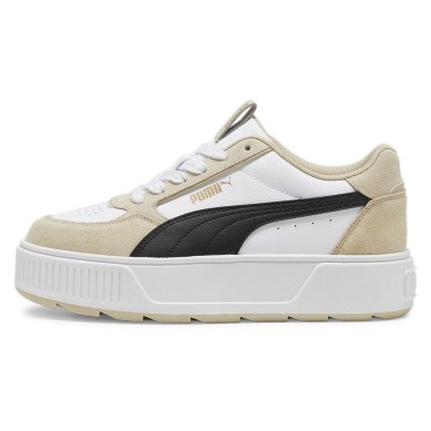 ZAPATILLA PUMA KARMEN REBELLE  PLATAFORMA MUJER 395100 01 BEIGE