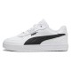 PUMA CAVEN 2.0 LUX PIEL HOMBRE  BLANCA Y NEGRA  395016 03