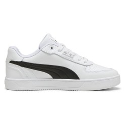 PUMA CAVEN 2.0 LUX PIEL HOMBRE  BLANCA Y NEGRA  395016 03