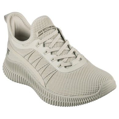 ZAPATILLA SKECHERS MUJER BEIGE ELASTICA BONS SPORT GEO 117417TPE