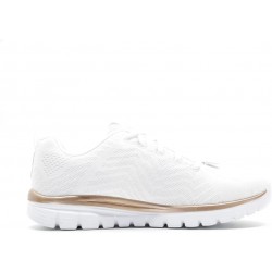 SKECHERS GRACEFUL GET CONNECTED MUJER 12615WTRG BLANCAS