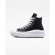 CONVERSE MUJER CHUCK TAYLOR  ALL STAR MOVE PLATAFORMA NEGRA A04294C