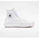 CONVERSE MUJER CHUCK TAYLOR  ALL STAR MOVE PLATAFORMA BLANCA A04295C