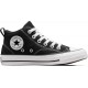 CONVERSE SEMIBOTA JUNIOR NEGRA BLANCA A04821C