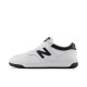 ZAPATILLA NEW BALANCE JUNIOR GSB480BK BLANCA NEGRA