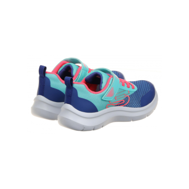 ZAPATILLAS SKECHERS FATS TRENDING NIÑA  303534L/TLNV AZUL Y VERDE