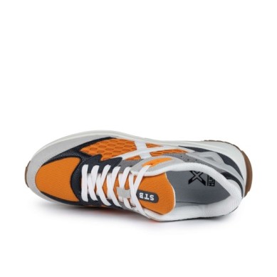 ZAPATILLA MUNICH TIP 38 HOMBRE NARANJA GRIS 4155038