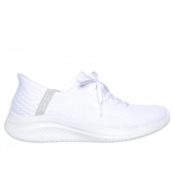 SKECHERS MUJER ULTRA FLEX 3.0 BRILLIANT PATH SLI-INS 149710/WHT BLANCA