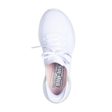 SKECHERS MUJER ULTRA FLEX 3.0 BRILLIANT PATH SLI-INS 149710/WHT BLANCA