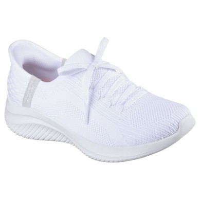 SKECHERS MUJER ULTRA FLEX 3.0 BRILLIANT PATH SLI-INS 149710/WHT BLANCA