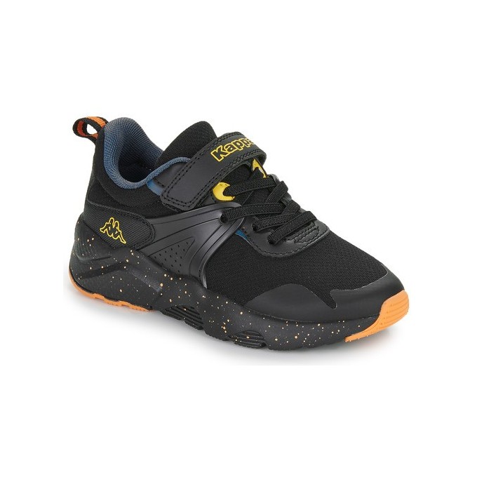 ZAPATILLA KAPPA NIÑO  MONTERO VELCRO NEGRA  371T4NW
