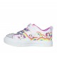 ZAPATILLA SKECHERS TWINKLE SPARKS NIÑA LUCES UNICORNIO 314809N/WMLT